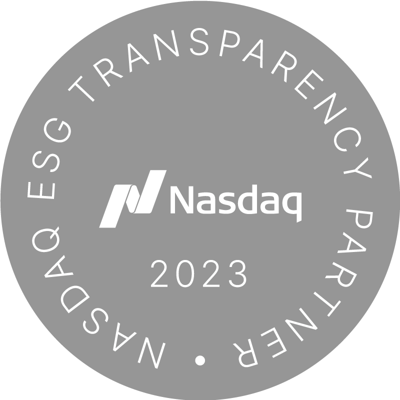 Grey ESG Transparency Badge